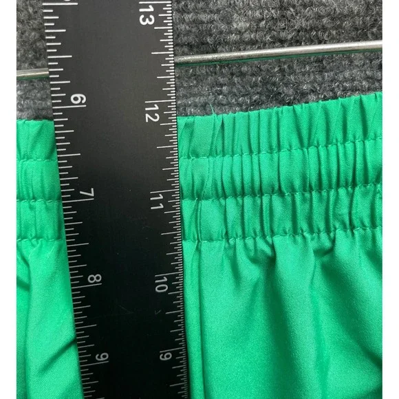 Nike Athletic Shorts DRI-FIT Standard Fit Green Kids Size L - Picture 9 of 10